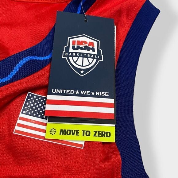 Nike Womens Blank Olympics USA Basketball Limited Jersey DD1568-611 size Large - Picture 10 of 11